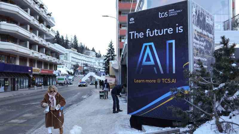 AI could trigger a financial crash, Davos delegates warned